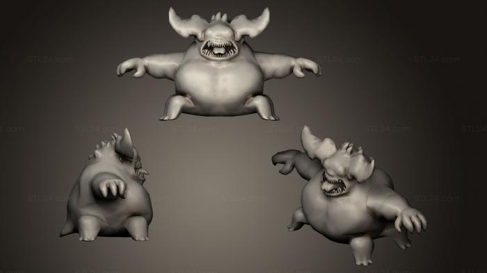 Toys (Demon Fatty, TOYS_0138) 3D models for cnc